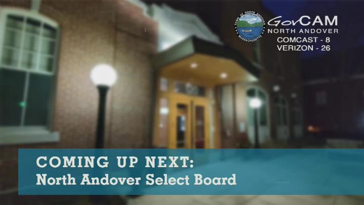 Thumbnail image for North Andover Select Board - 08.17.2026